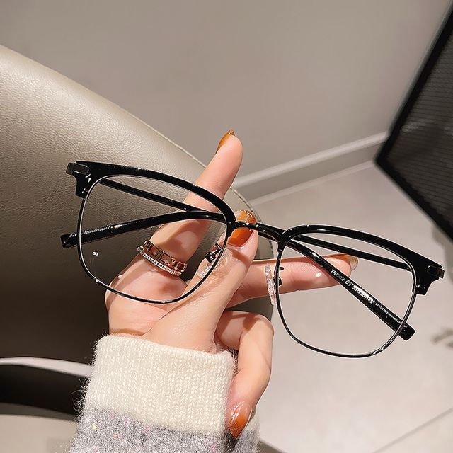 Blocking Blue Half Light Eyeglasses Frame