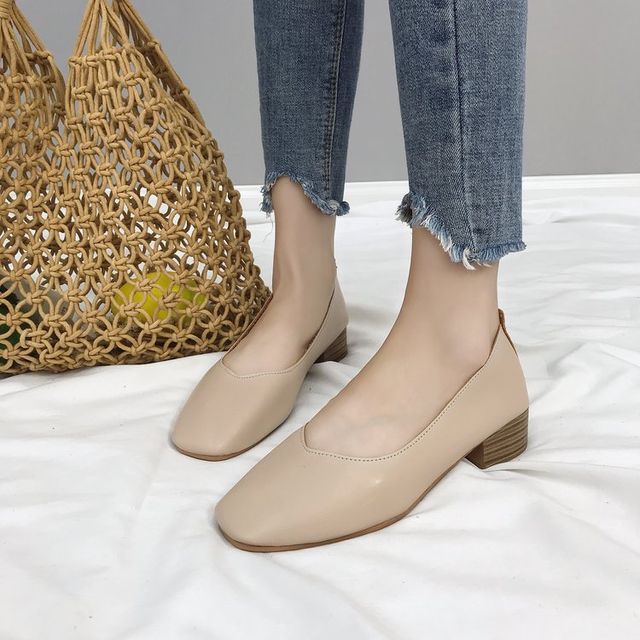Chunky-Heel Pumps