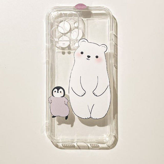 Phone Transparent Animal Case