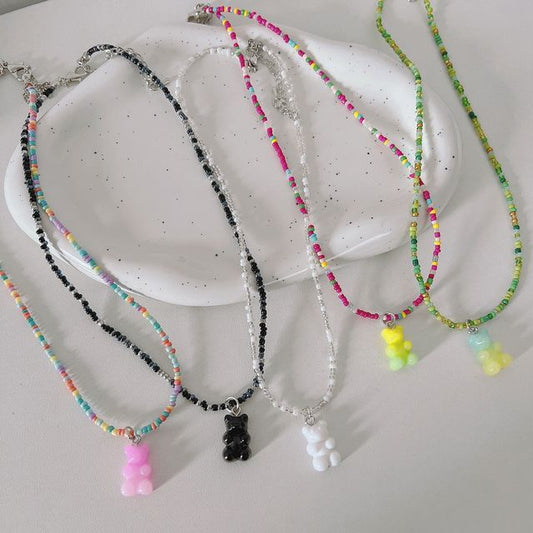 Bear Necklace Bead
