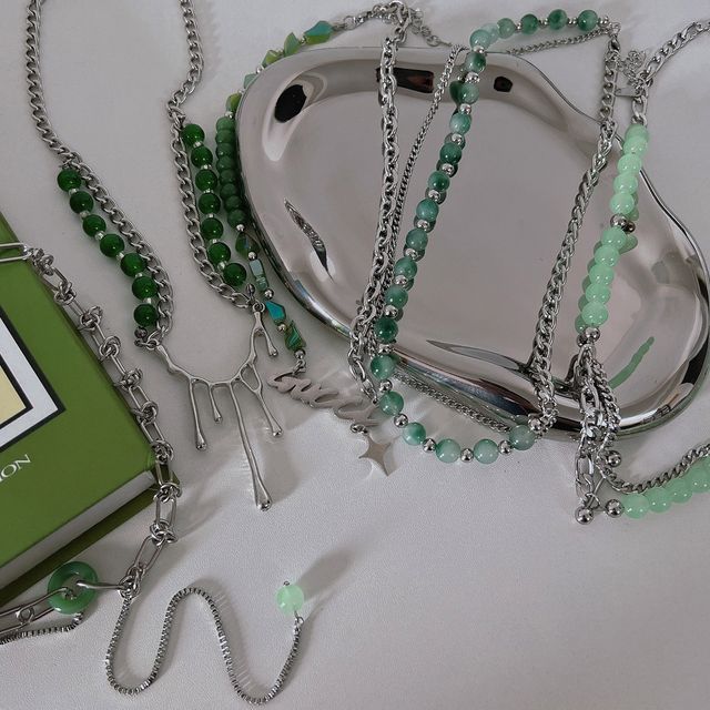 Beaded Necklace Chain