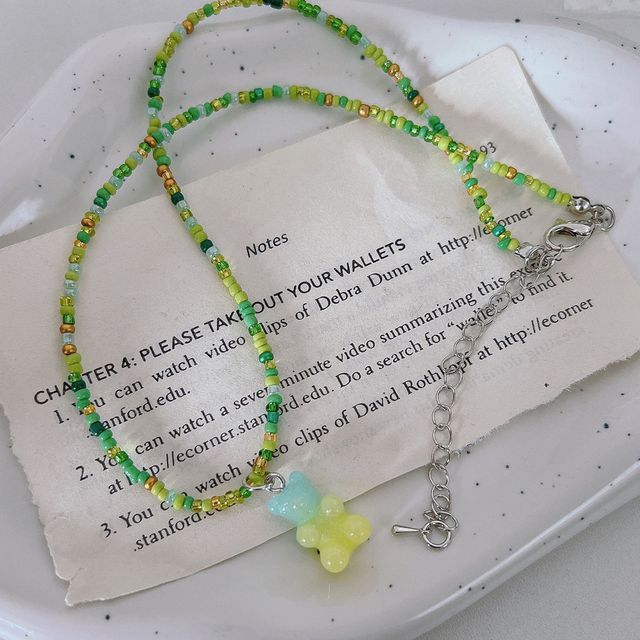 Bear Necklace Bead