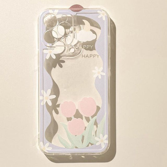 Flower Transparent Phone Case