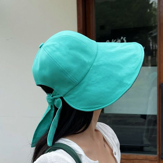 Bow Sun Hat Plain