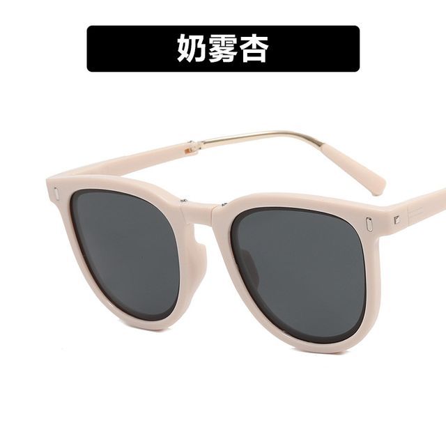 Foldable Sunglass Sunglasses / Case Retro