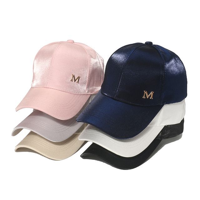 Baseball Cap Satin Lettering