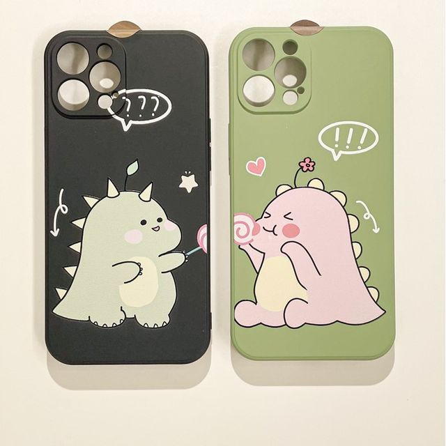 Matching Case Dinosaur Couple Phone
