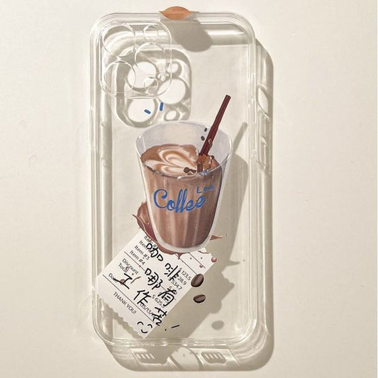 Coffee Transparent Phone Case
