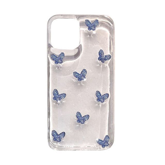 Transparent Phone Case Butterfly