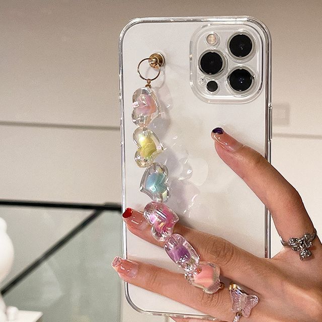 Phone Chain Transparent Case