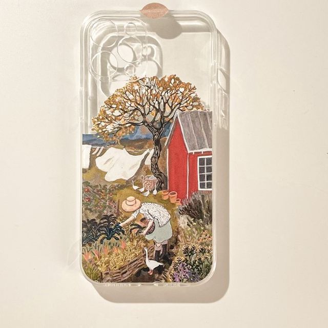 Case Transparent Phone Scenery