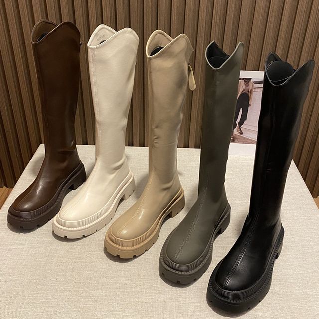 Cowboy Boots Tall Platform