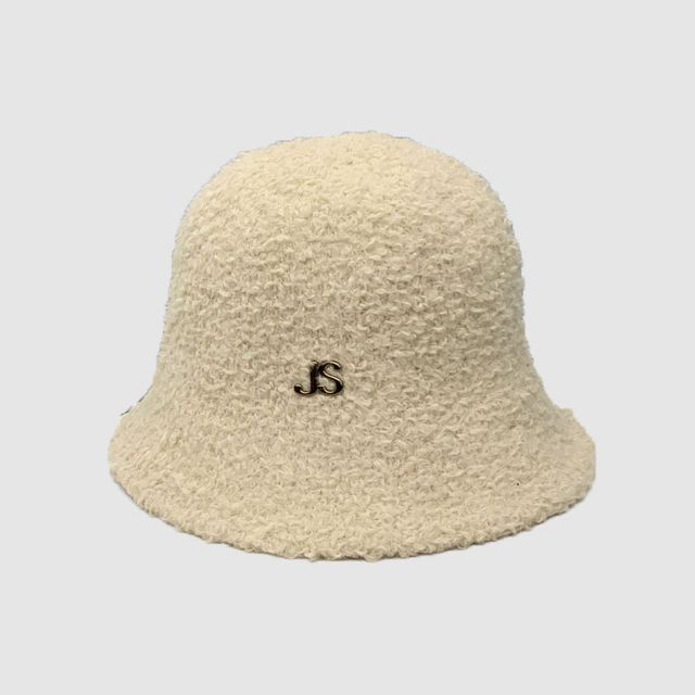 Bucket Plain Chenille Hat