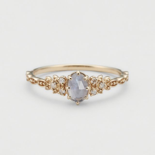 Ring Necklace / Gemstone