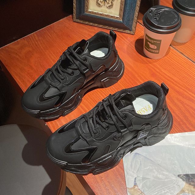 Up Platform Lace Sneakers