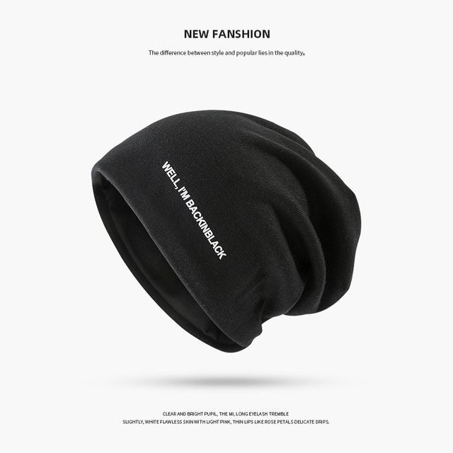 Beanie Lettering Knit