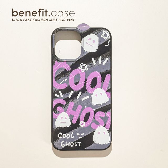 Case Ghost Phone Lettering