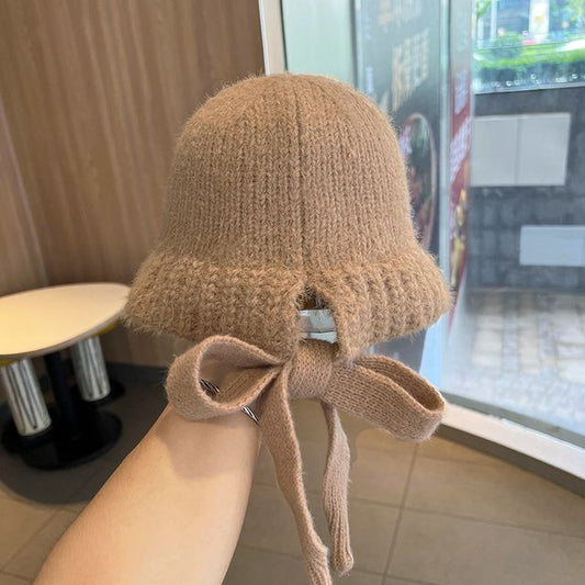 Beanie Knit Bow