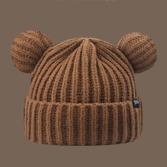 Bear Knit Beanie Ear