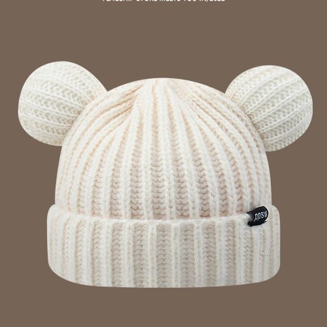 Bear Knit Beanie Ear
