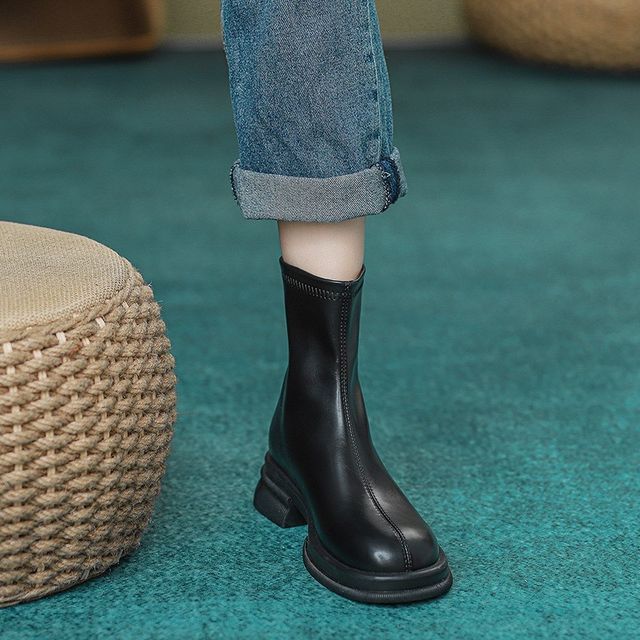 Short Platform Boots