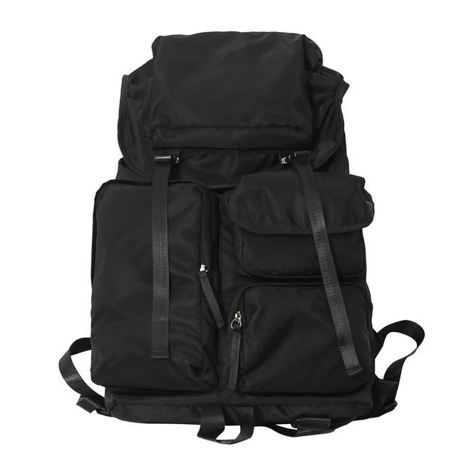 Plain Backpack Nylon Drawstring