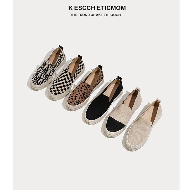 Slip-Ons Flat Knit