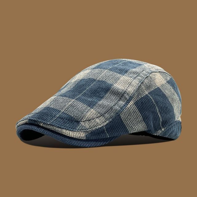 Plaid Cap Newsboy