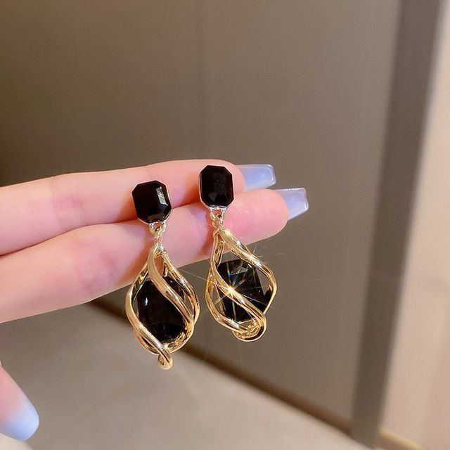 Earring Dangle Alloy Faux Crystal