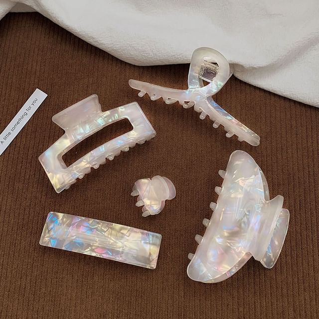 / Clip Claw Iridescent Hair