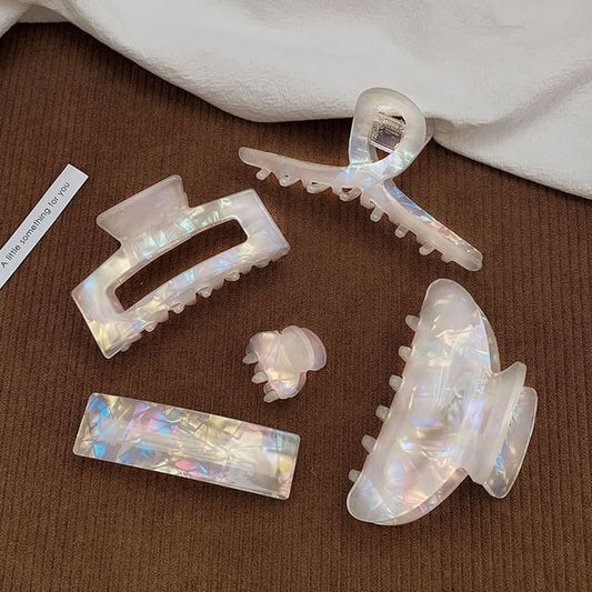 / Clip Claw Iridescent Hair