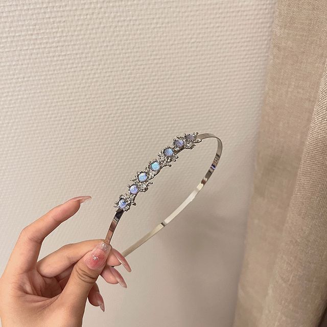 Moonstone Faux Thin Headband