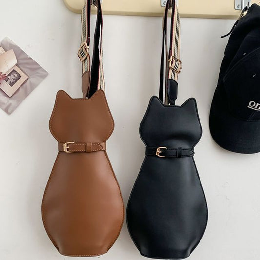 Leather Sling Bag Animal Faux