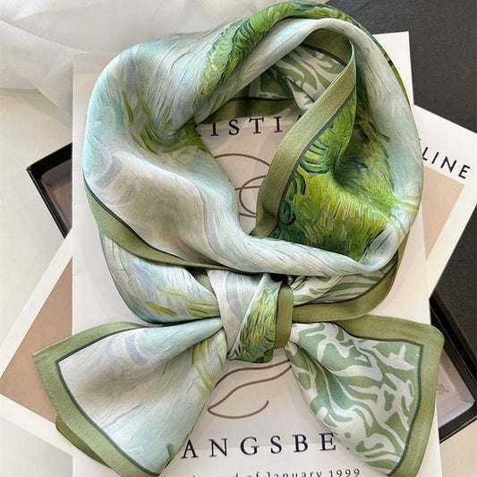 Scarf Print Silk