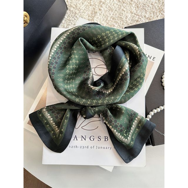Scarf Print Silk
