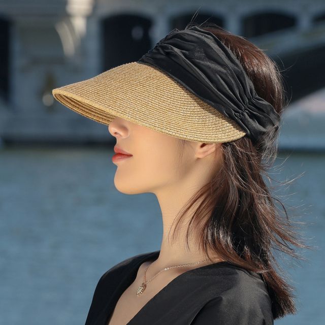 Sun Tone Two Visor Straw