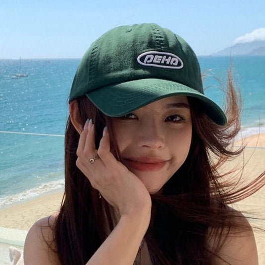 Lettering Cap Applique Baseball