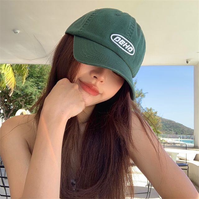 Lettering Cap Applique Baseball