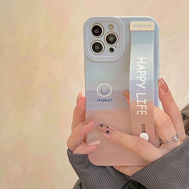 Phone Case Smiley Strap