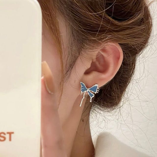/ Butterfly Earring Clip-On Stud