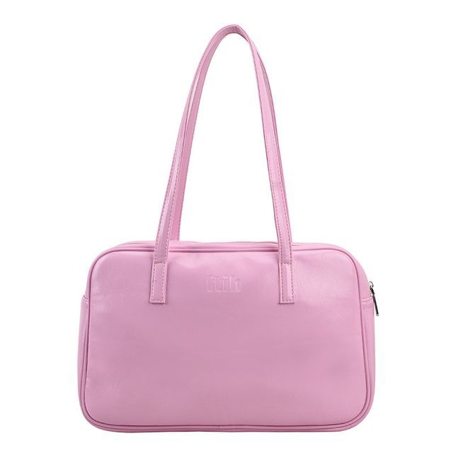 Bag Plain Carryall Faux Leather