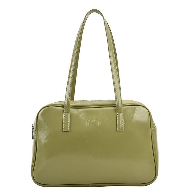 Bag Plain Carryall Faux Leather