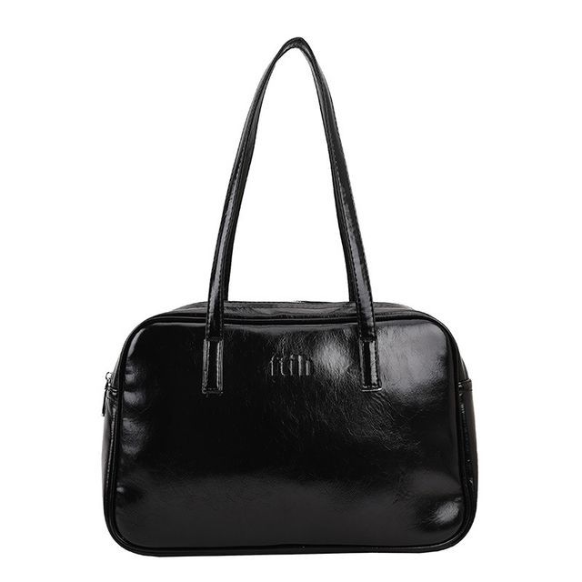 Bag Plain Carryall Faux Leather
