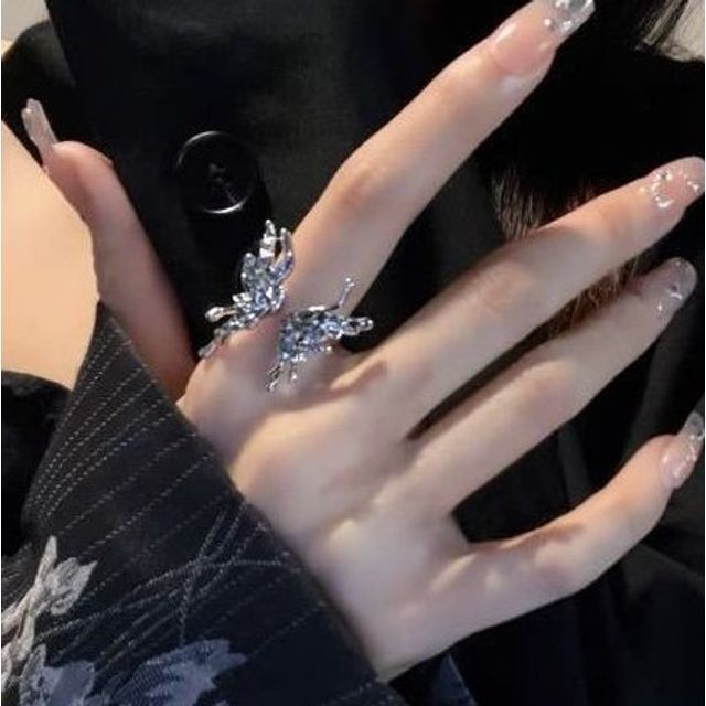 Ring (various Open designs) / Set Alloy Butterfly