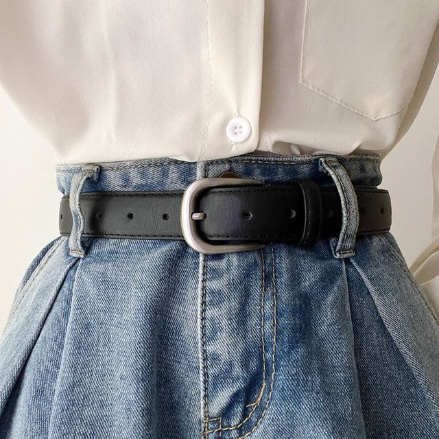 Faux Leather Belt / Set