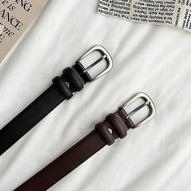 Faux Leather Belt / Set