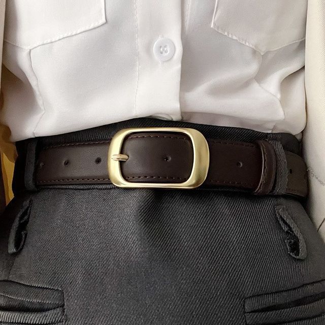 Faux Leather Belt