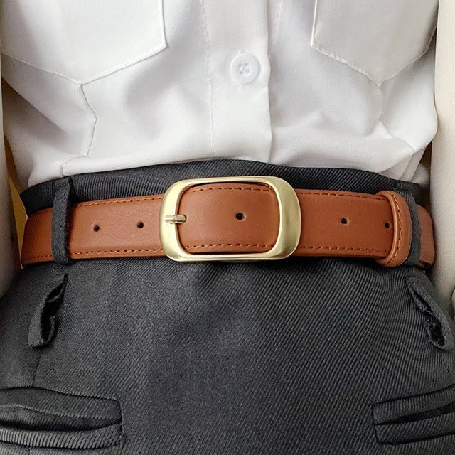 Faux Leather Belt