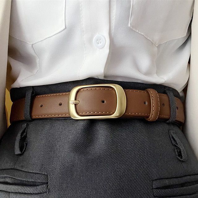 Faux Leather Belt