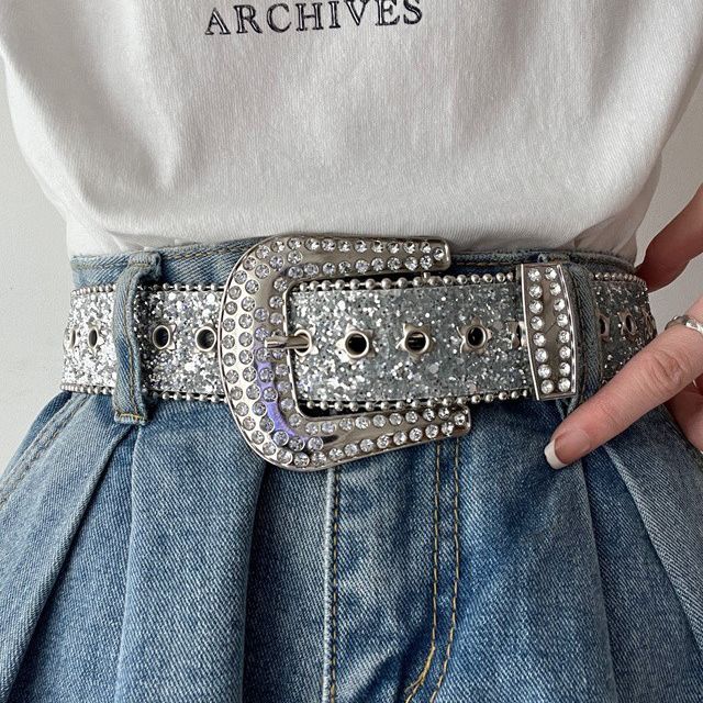 Faux Leather Belt